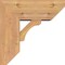 Ekena Millwork Legacy Slat Smooth Bracket w/ Offset Brace, Western Red Cedar, 7 1/2"W x 18"D x 18"H BKT0806X18X18LEC06SWR - alternate 4